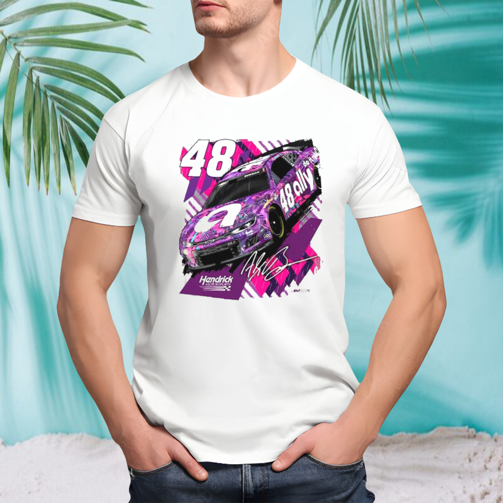 Alex Bowman Hendrick Motorsports Team Collection Ally Signature 2024 T-shirt