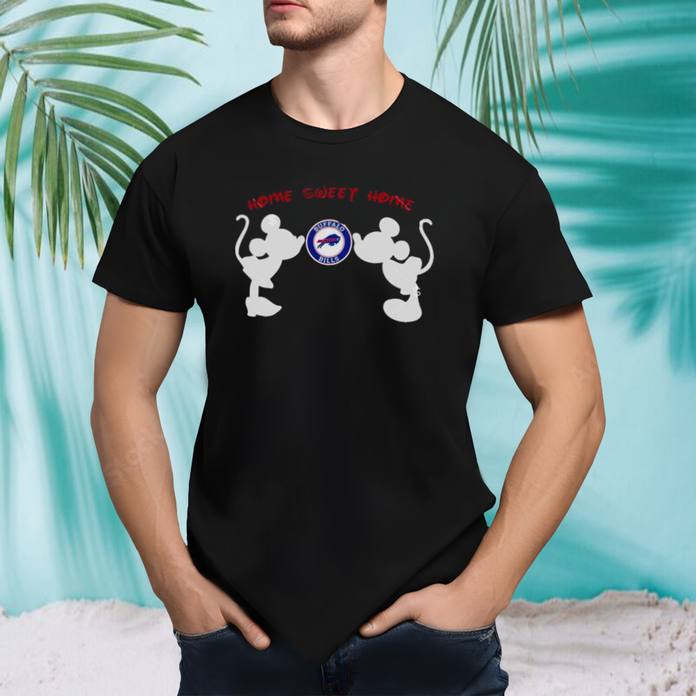 Mickey Minnie Home Sweet Home Buffalo Bills Shirt