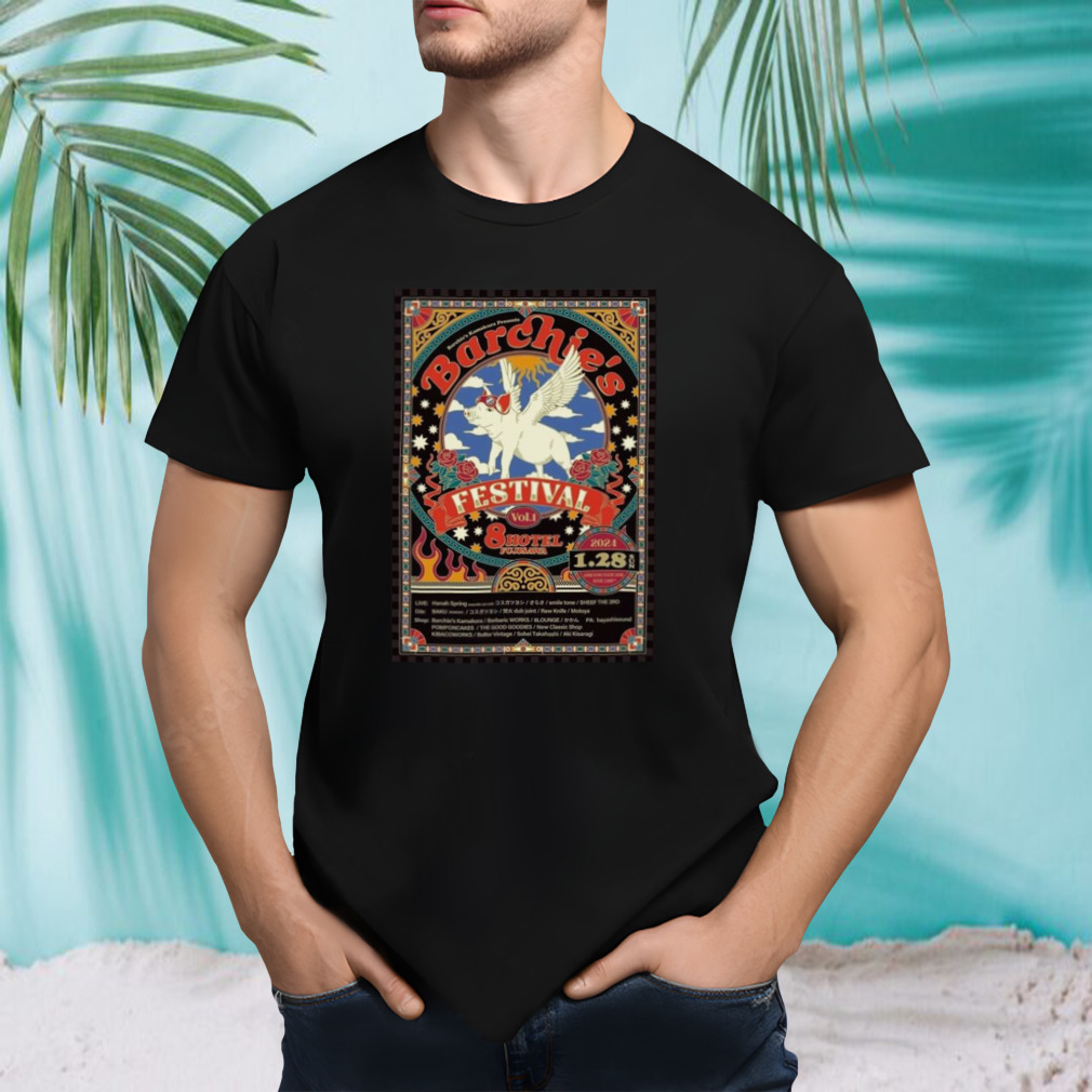 Barchie’s Festival 8 Hotel Fujisawa 1 28 2024 T-shirt