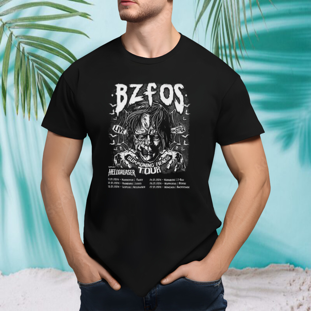 Bloodsucking Zombies From Outer Space Tour 2024 T-shirt