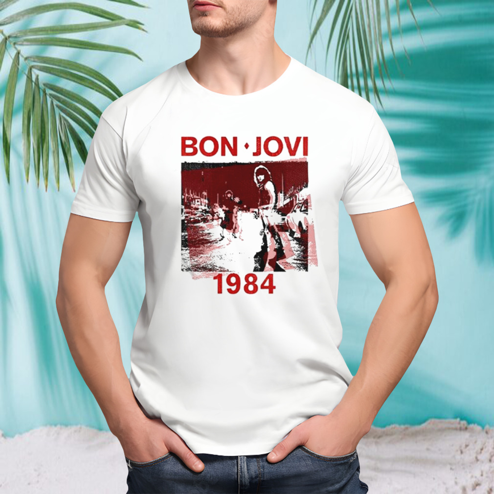 Bon Jovi 1984 On Jovi Streets T-shirt