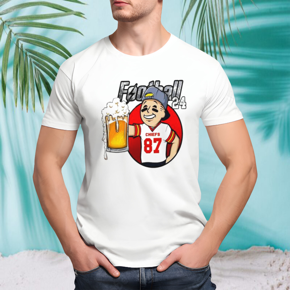Introducing Beer Football Kansas City Chiefs Drink Beer 24 shirt
