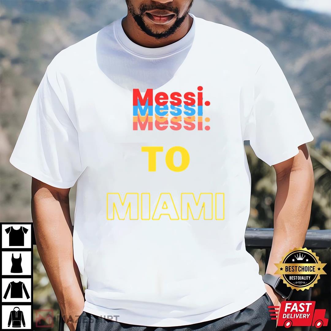 Lionel Messi To Inter Miami Classic T-shirt