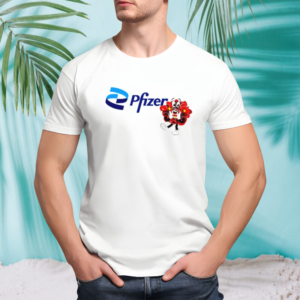 Pfizer Mascot Clotty shirt