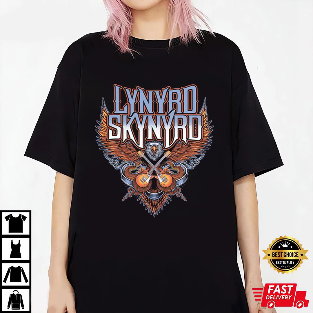 Lynyrd Skynyrd Crossed Guitars T-shirt