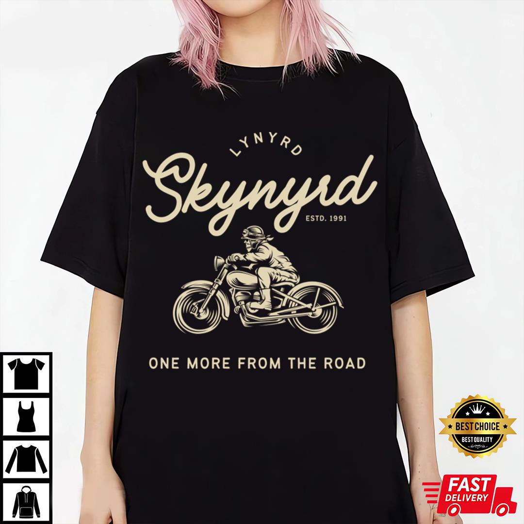 Lynyrd Skynyrd One More From The Road Fanart Design T-shirt