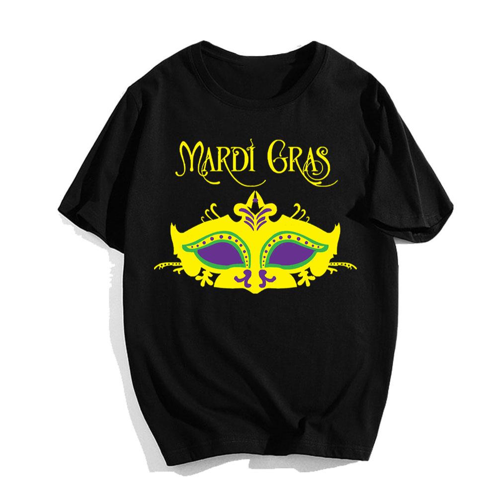 Mask Mardi Gras T-Shirts For Ladies