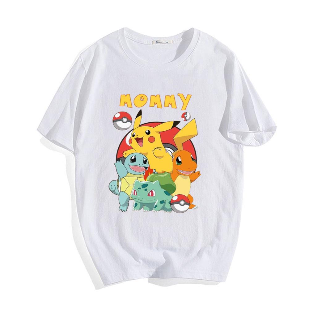 Matching Mommy Of Pokemon PokeMom T-Shirt Gift For Mom
