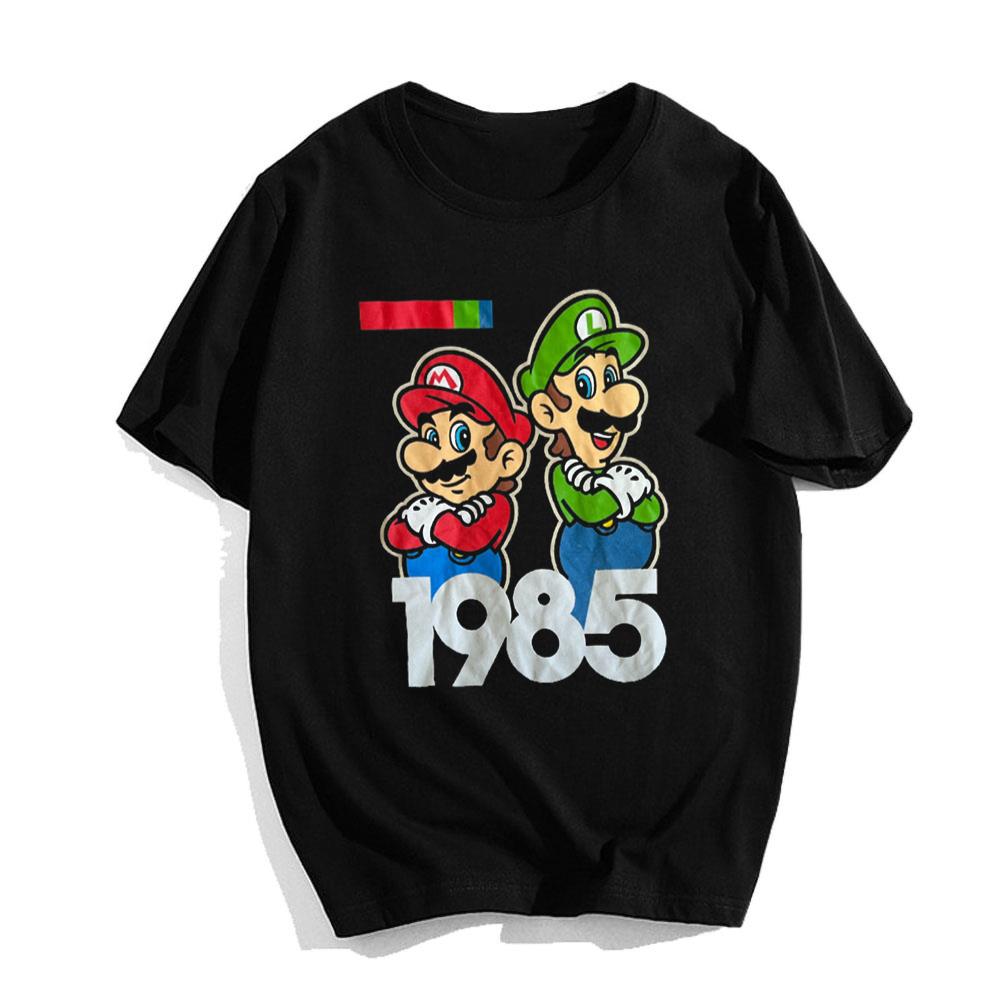 Men_s Super Mario Bros New Nintendo 1985 T-Shirt