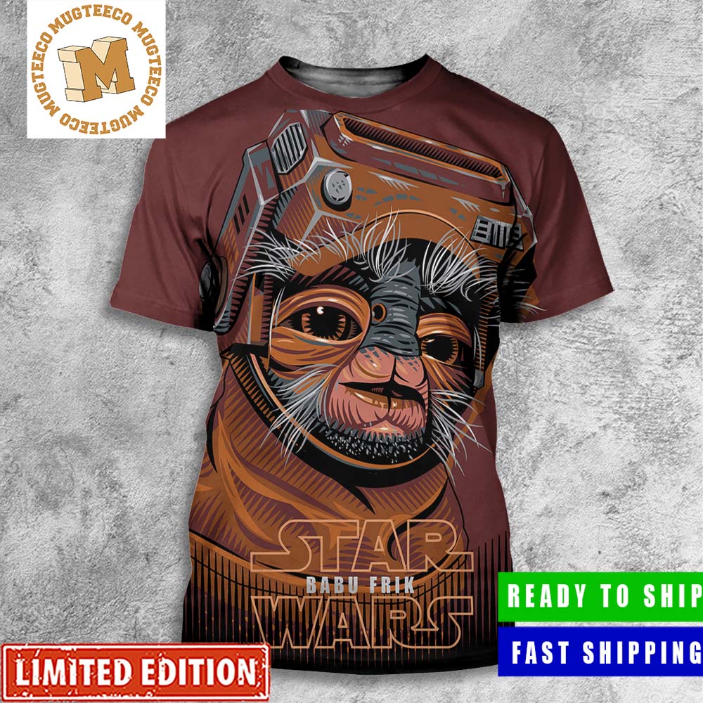Babu Frik From Star Wars The Rise Of Skywalker All Over Print Shirt