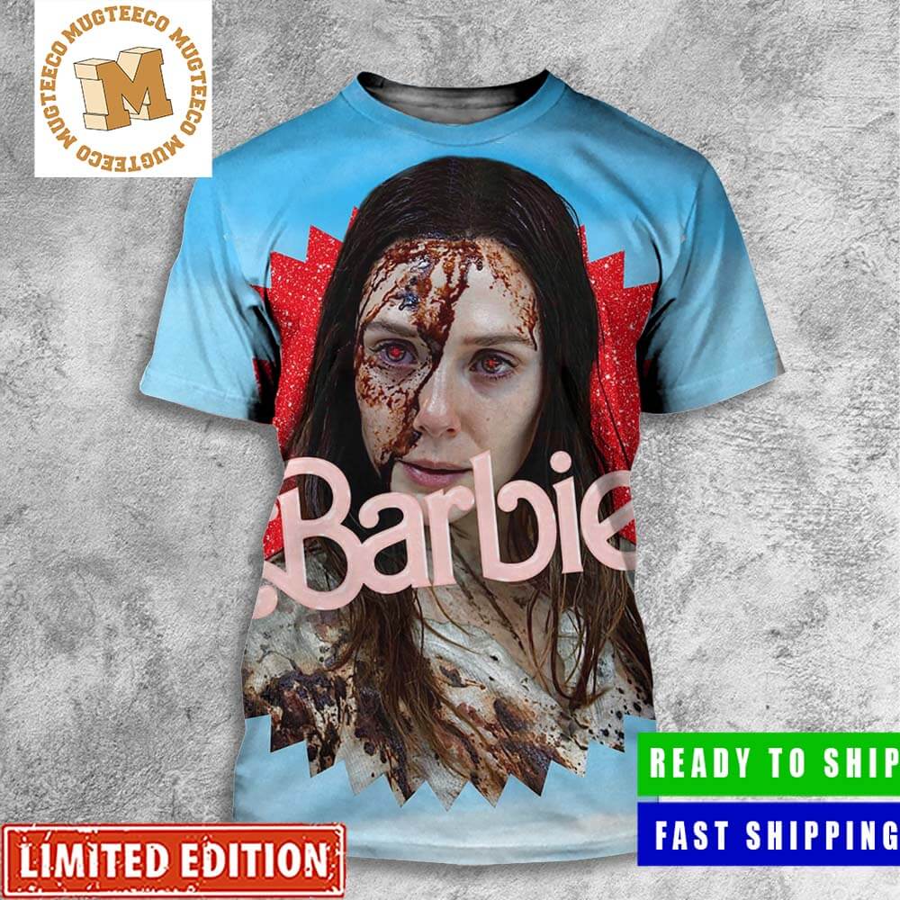 Barbie Movie X Scarlet Witch Horror This Barbie Murdered People Through The Multiverse All Over Print Shirt