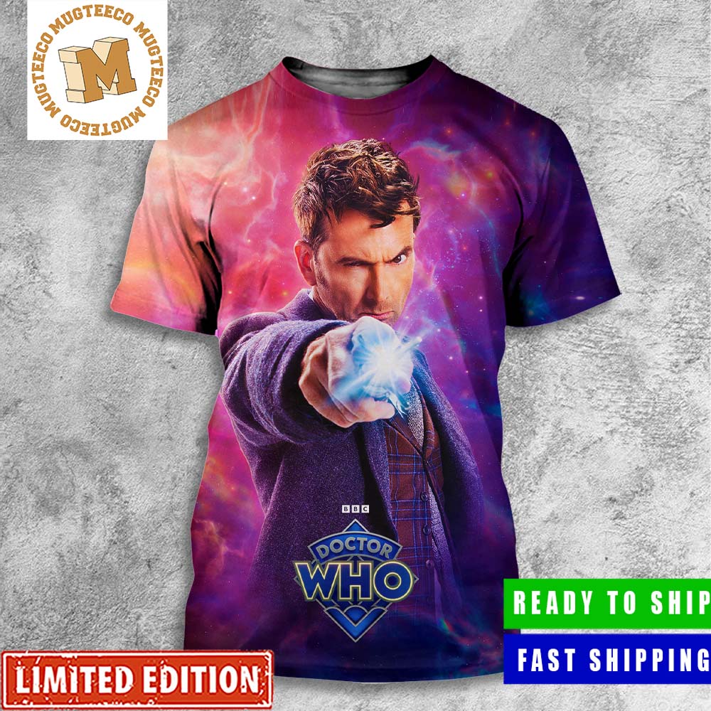 Doctor Who The Fourteenth Doctor Poster All Over Print Shirt