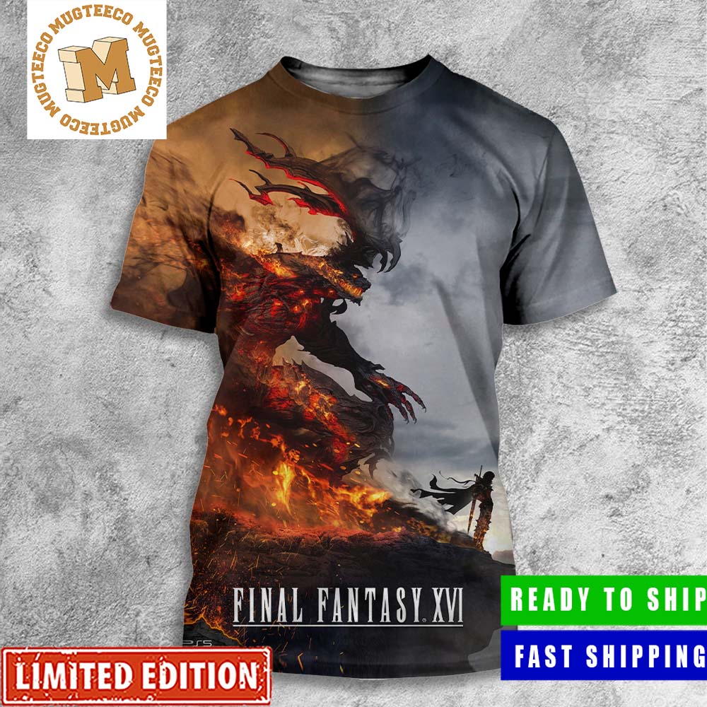 Final Fantasy XVI Eikons All Over Print Shirt
