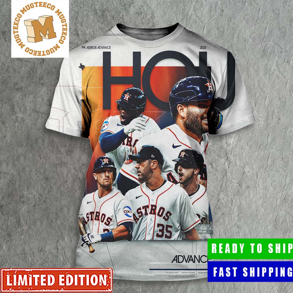 Houston Astros Are Inevitable Advances To Their 7th Straight ALCS Ready 2 Reign 3D Shirt
