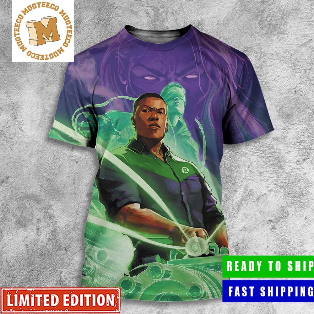 John Stewart Green Lantern War Journal By Phillip Johnson And Montos All Over Print Shirt