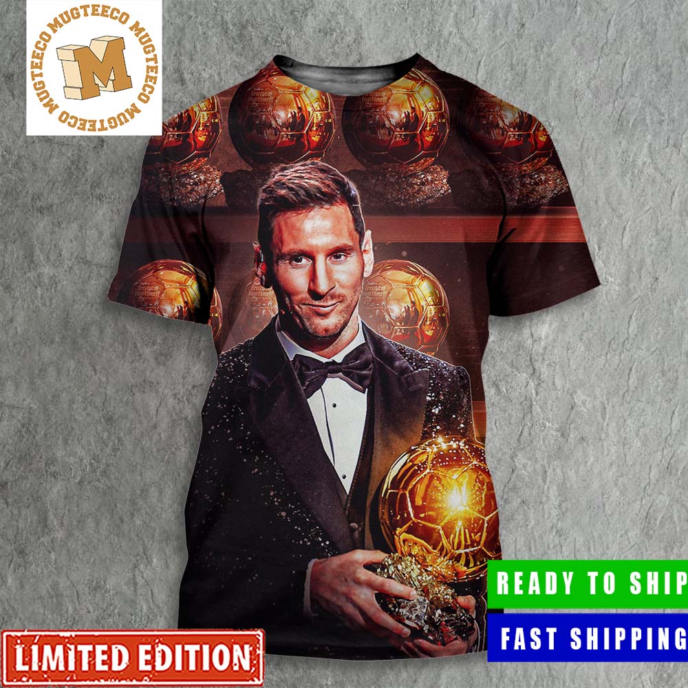 Lionel Messin Wins 8 Ballon D_Or The GOAT All Over Print Shirt