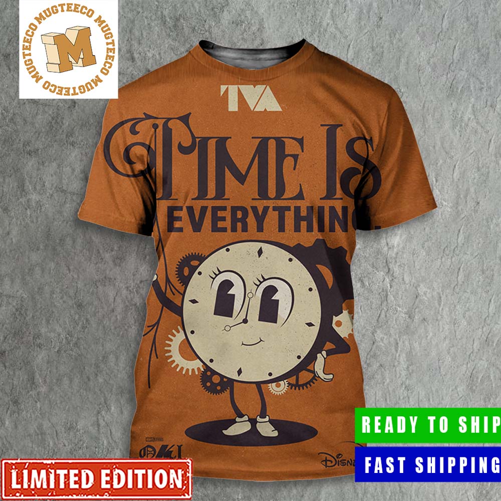 Loki Season 2 Miss Minutes Time Is Everything Poster All Over Print Shirt
