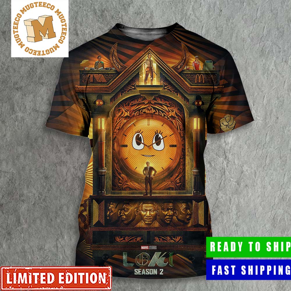 Loki Season 2 New Poster All Characters All Over Print Shirt