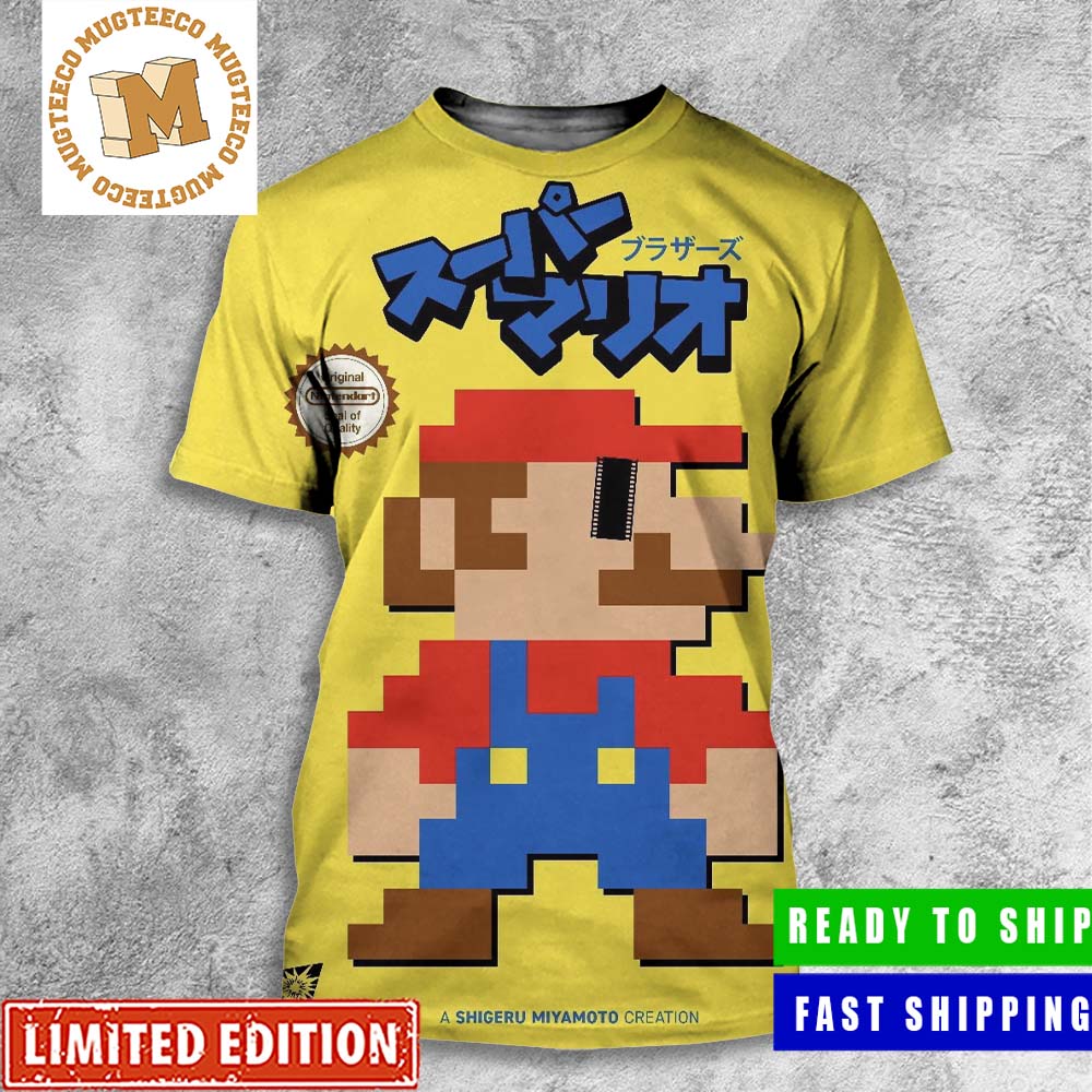 Mario Exclusive Poster For San Diego Comic Con All Over Print Shirt