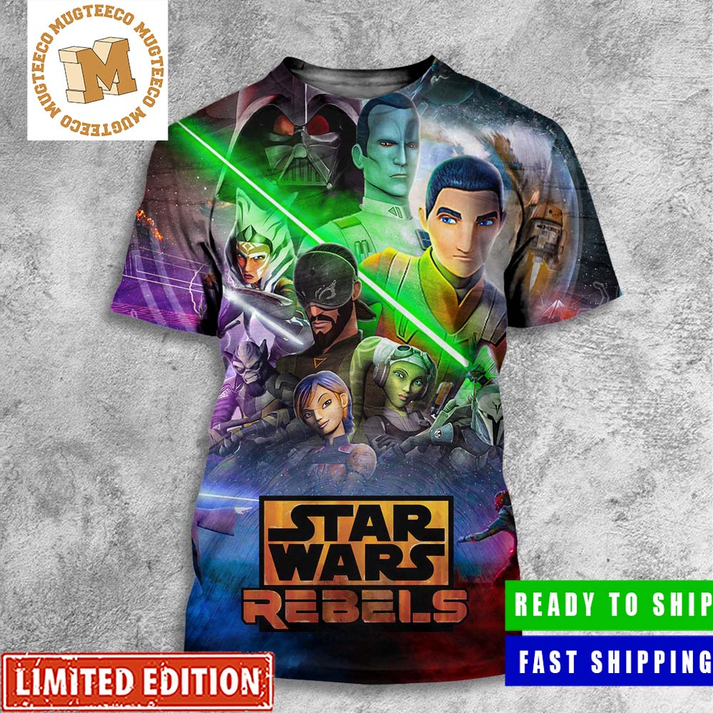 May The 4th Be With You Star Wars Rebels Star Wars Day Poster All Over Print Shirt