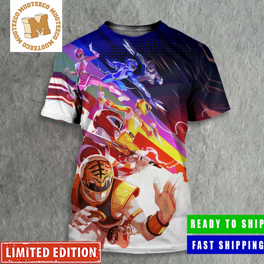 Mighty Morphin Power Rangers 113 Cover All Over Print Shirt