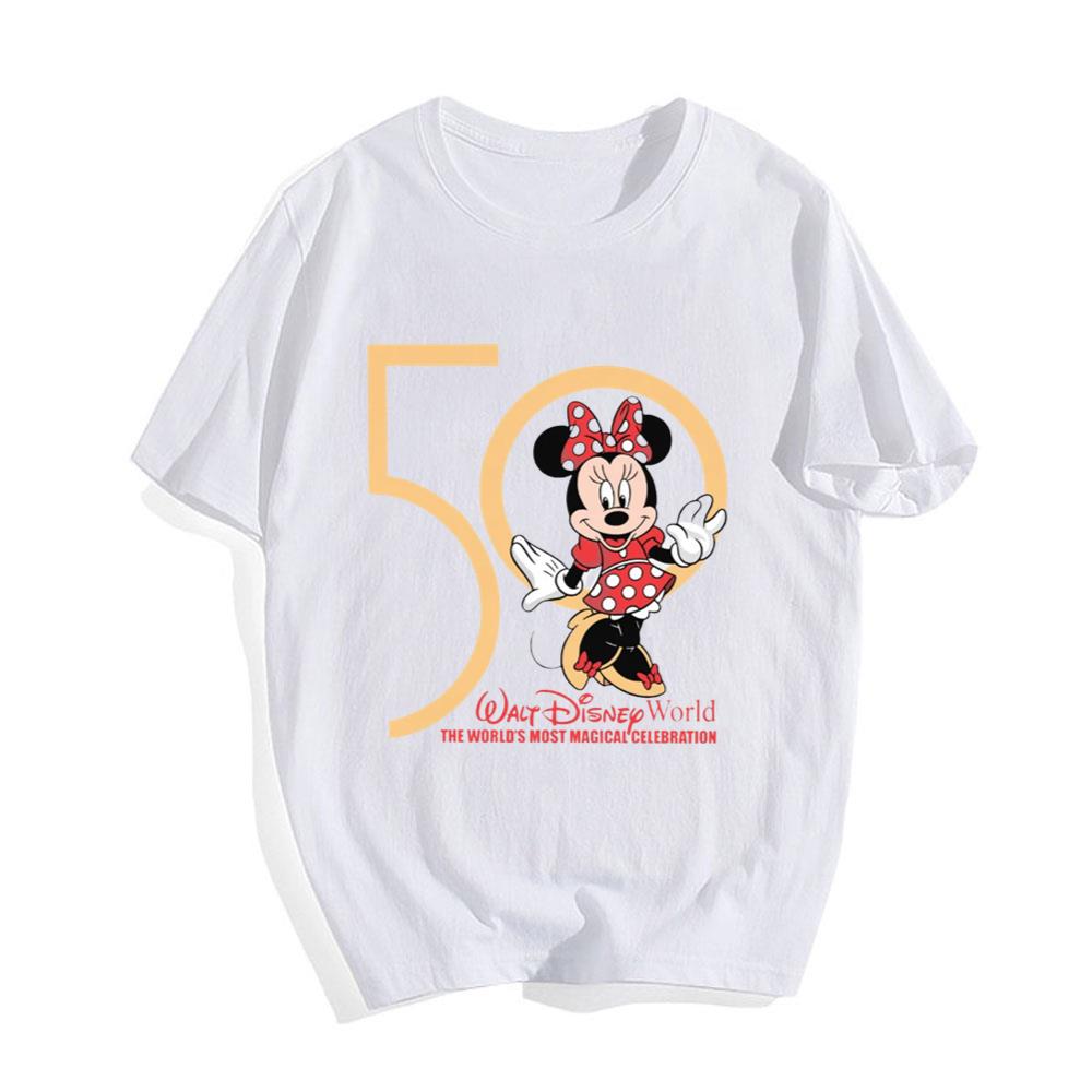 Minnie Mouse Disney World 50th Anniversary T-shirt