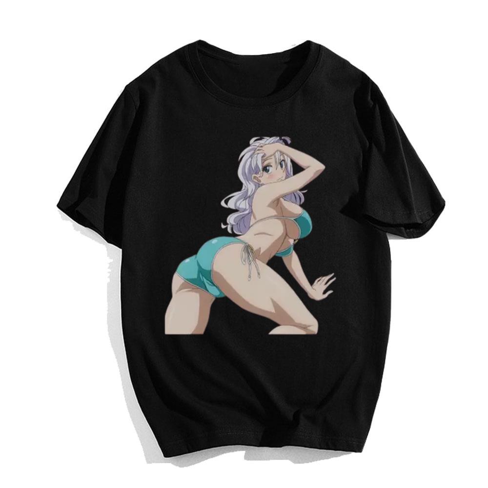Mirajane Strauss Sexy Hentai Anime In Swimsuit Fai Sexy Unisex T-shirt