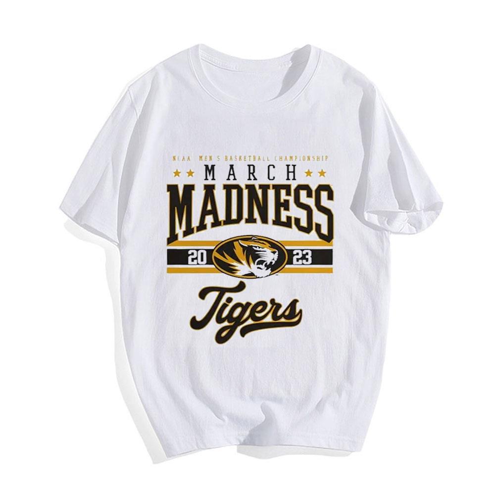 Missouri Tigers 2023 Ncaa Men’s Basketball Tournament March Madness Logo T-Shirt