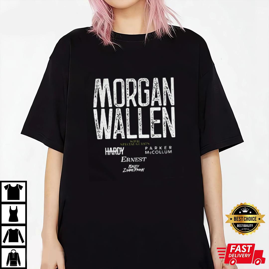 Morgan Wallen T-shirt, Morgan Wallen One Night At A Time World Tour 2023 Shirt