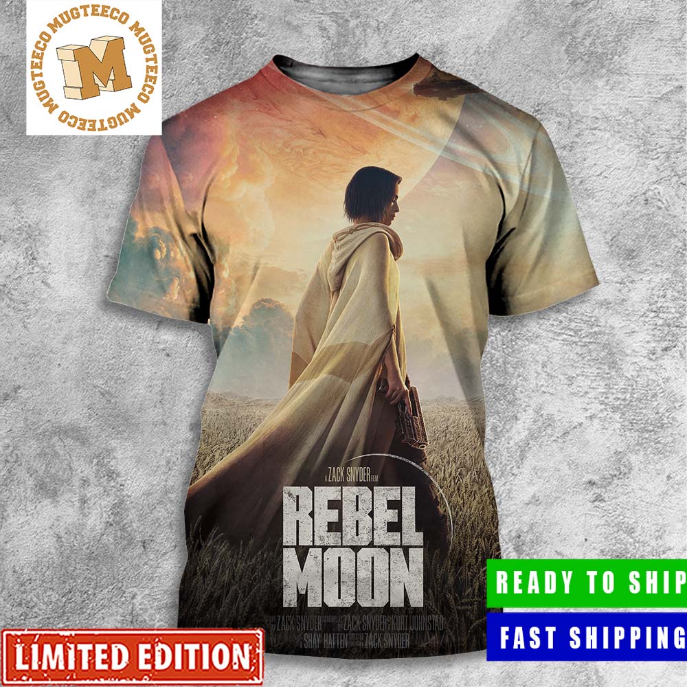 Rebel Moon By Zack Snyder Movie Official Poster All Over Print Shirt