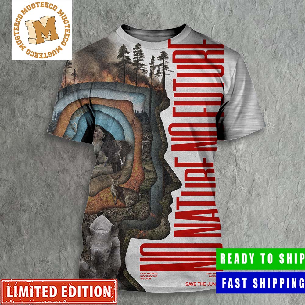 Save The Nature No Nature No Future Save The Jungle All Over Print Shirt