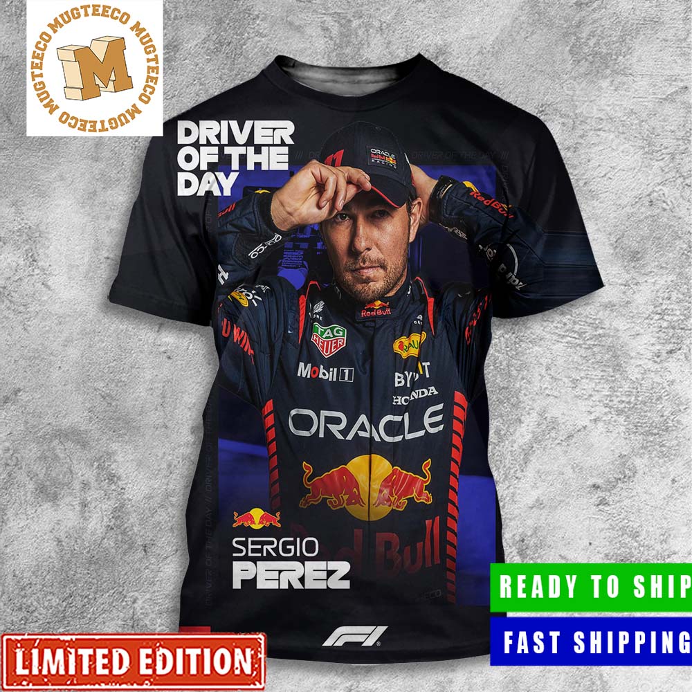 Sergio Perez From Redbull Racing F1 Driver Of The Day In Hungarian GP All Over Print Shirt Sergio Perez From Redbull Racing F1 Driver Of The Day In Hungarian GP All Over Print Shirt