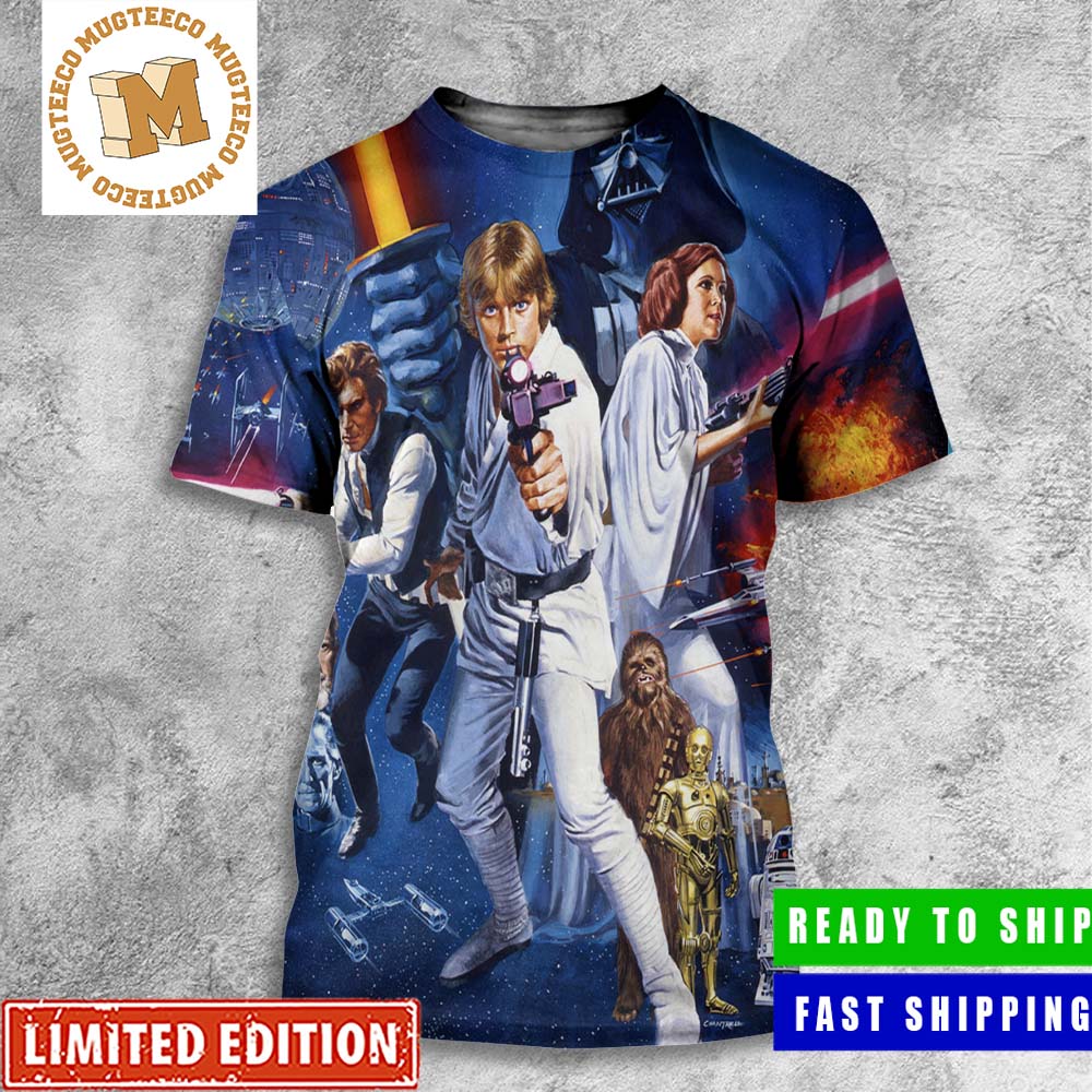Star Wars Day May the Fourth Be With You Original Film All Over Print Shirt
