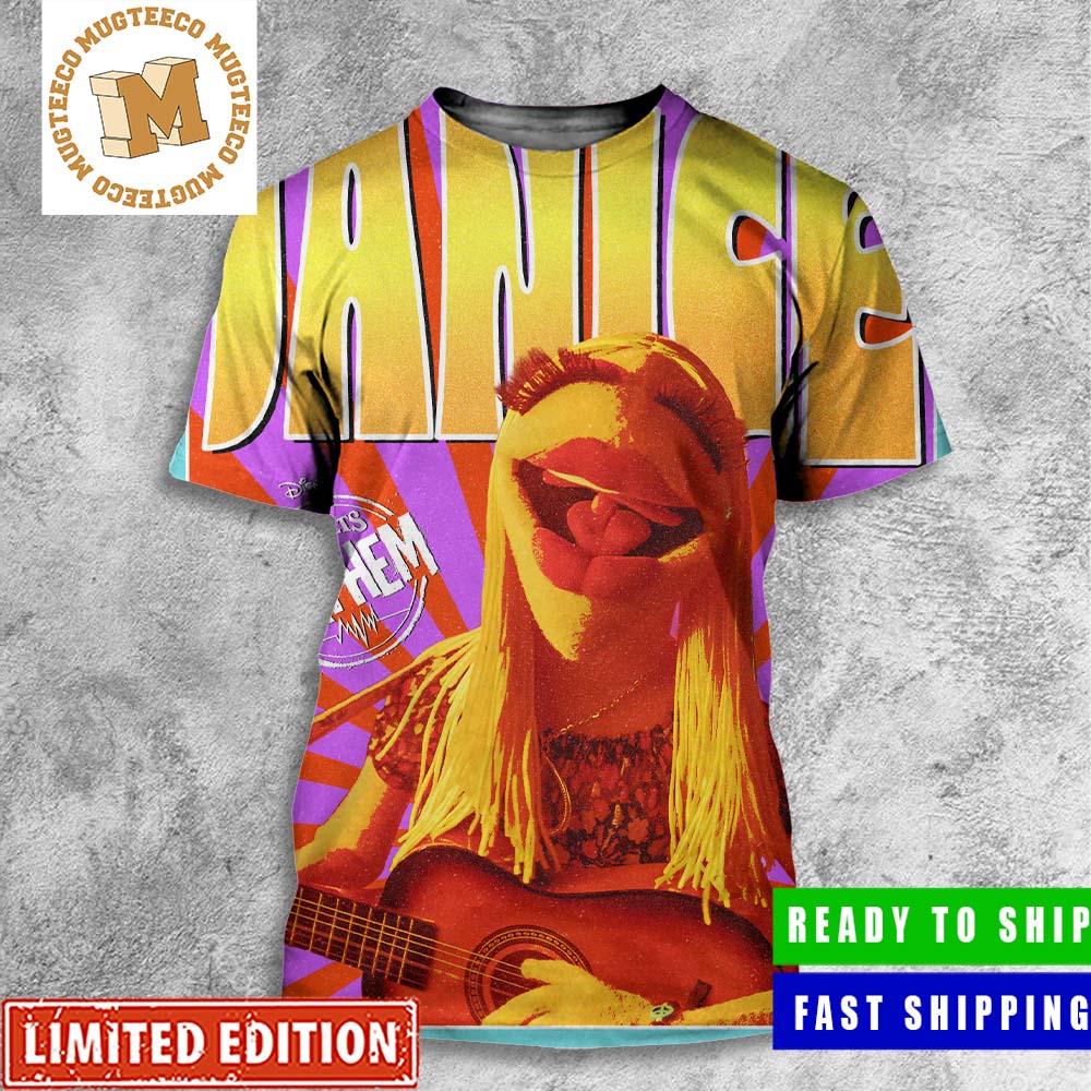 The Muppets Mayhem Janice Lead Guitar Player All Over Print Shirt