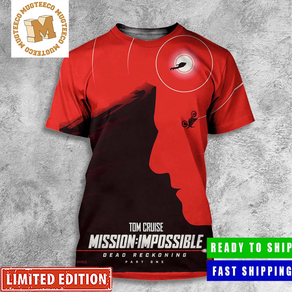 Tom Cruise Mission Impossible Dead Reckoning Part One Tribute Poster All Over Print Shirt