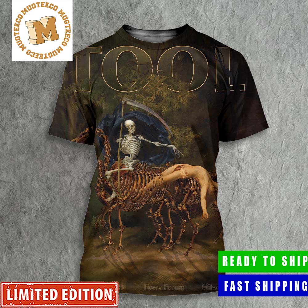 Tool Tonight In Milwaukee At Fiserv Forum On November 1st 2023 Exclusive Poster All Over Print Shirt