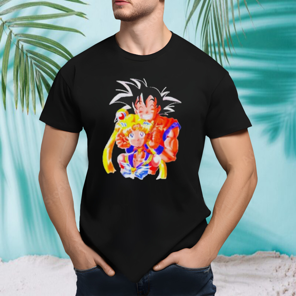 Sailor Moon X Goku Shirt