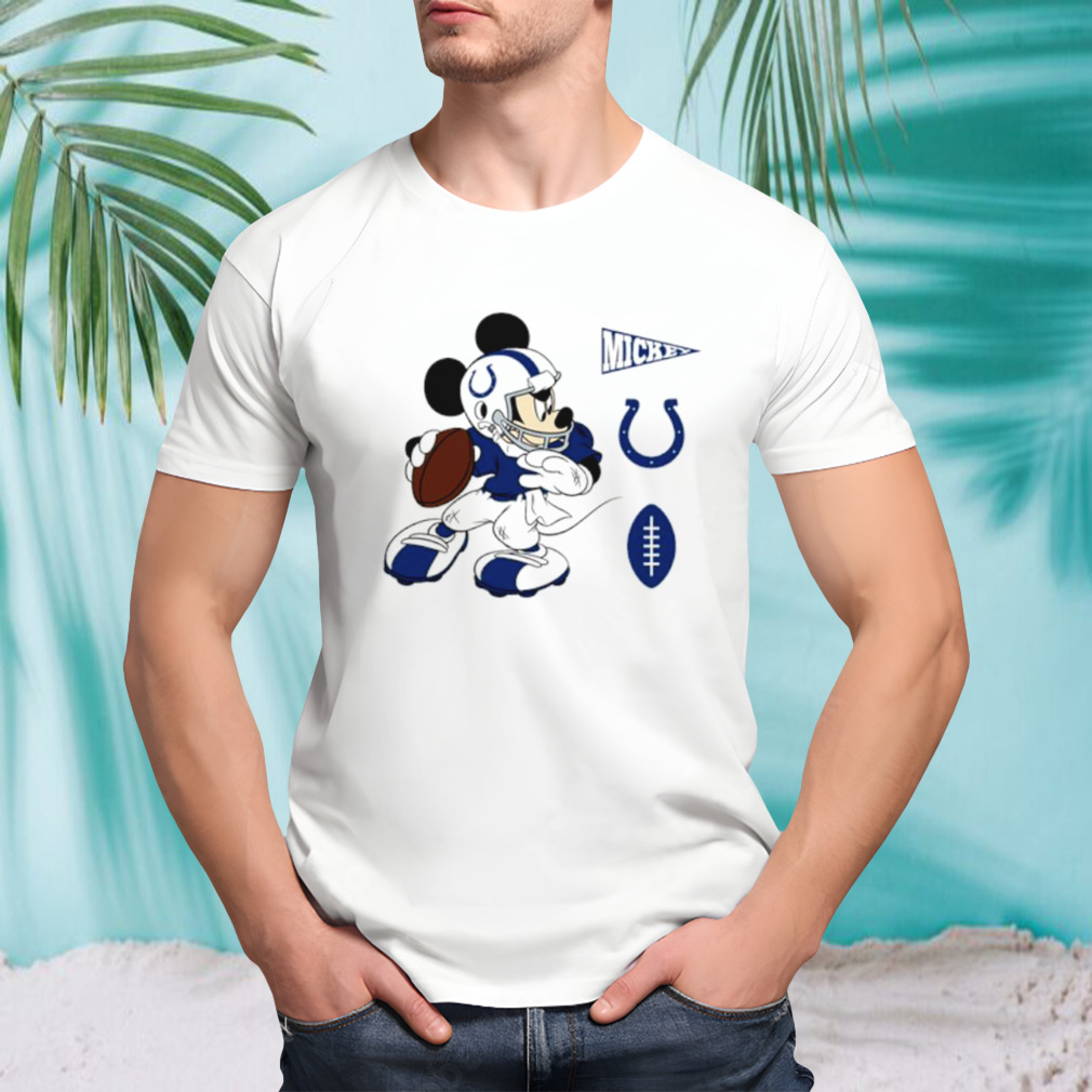 Mickey mouse player Indianapolis Colts Disney football shirt