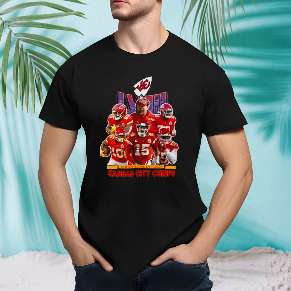 Super Bowl LVIII 2024 Kansas City Chiefs T-shirt