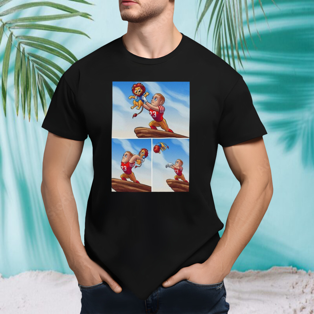 San Francisco 49ers Knock Out Detroit Lions And Advance To The Super Bowl LVIII T-shirt