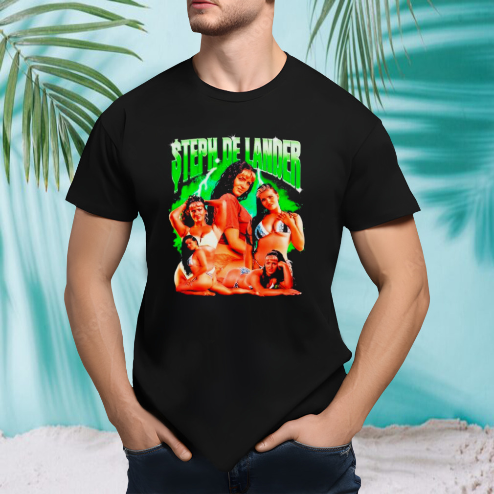 Steph De Lander wrestler retro shirt