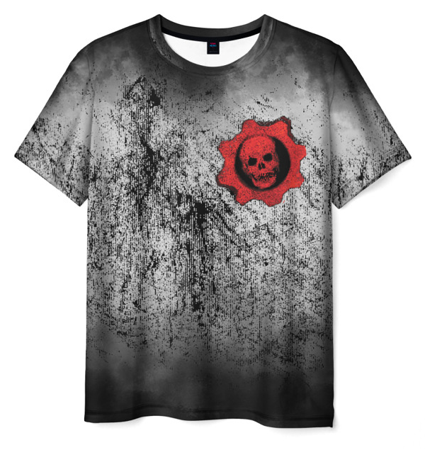 Gears of War 3d t-shirt Dark Glitch Omen