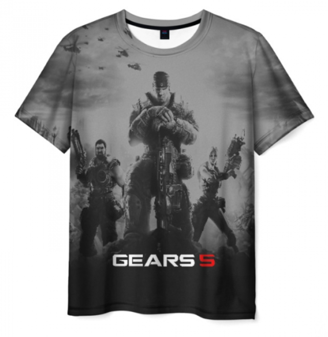 Gears of war 5 footage design game 3d Tshirt