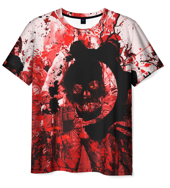 Gears of war 5 horror print 3d Tshirt