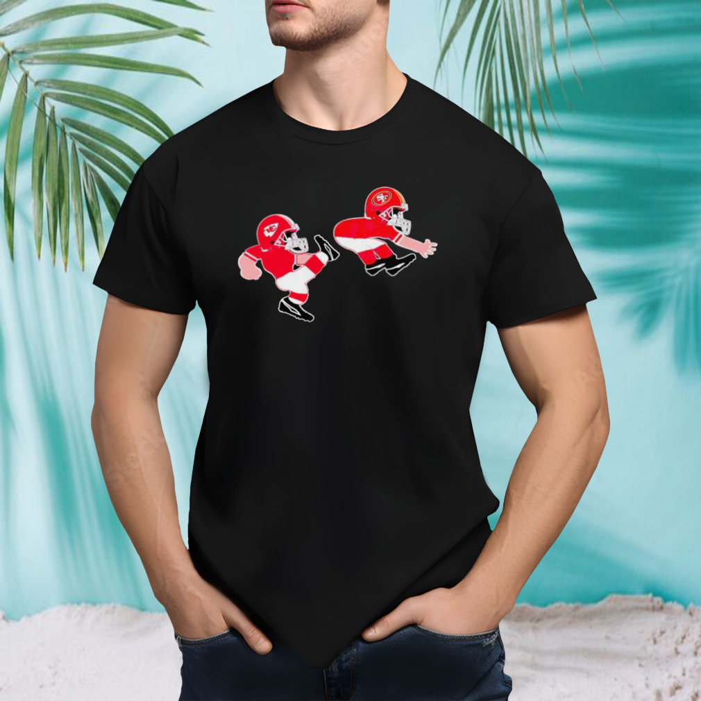 Kansas City Chiefs kicks San Francisco 49ers shirt