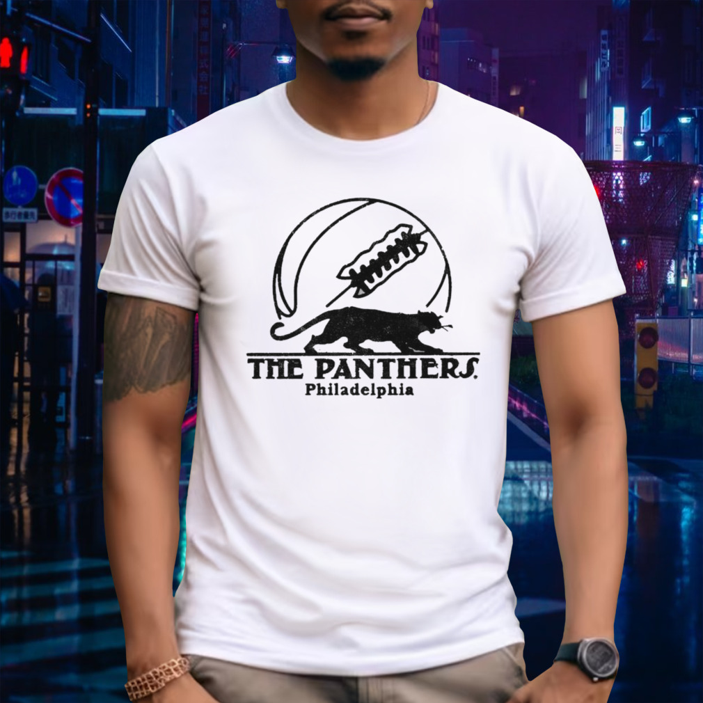 The Philadelphia Panthers logo vintage shirt