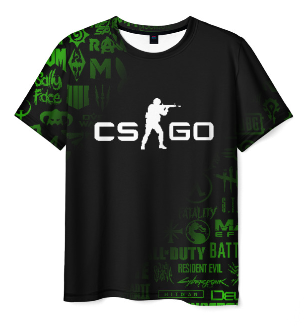 game Counter Strike black 3d Tshirt