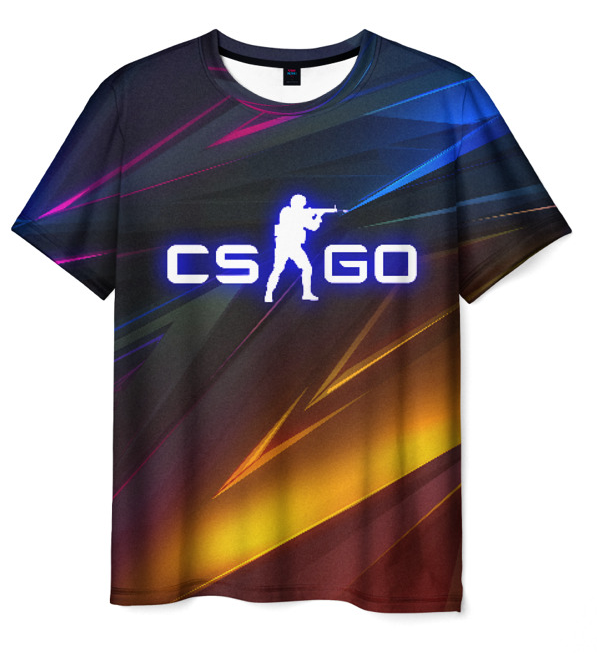 game Counter Strike logo 3d Tshirt