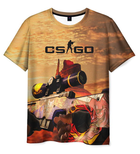 game Counter Strike logo image 3d Tshirt