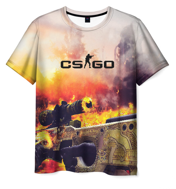 game Dragon Lore print Counter Strike 3d Tshirt